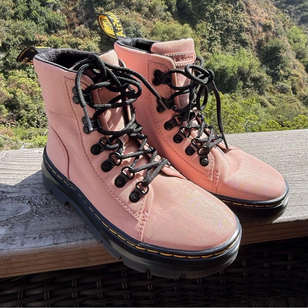 Dr. Martens Pink Women's Combs Boots